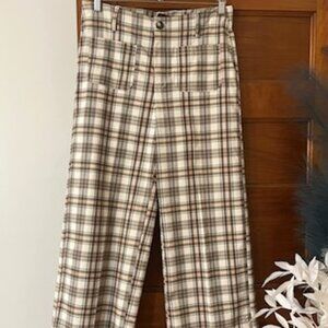 Jules & Leopold Plaid Pants. Size M.